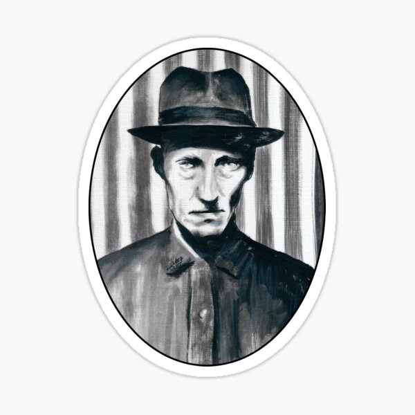 Item preview, Burroughs designed and sold by Zombie Rust.