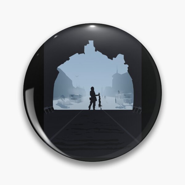 Item preview, Metro Exodus - Minimalist Travel Style - Video Game Art designed and sold by PopCultArcade.