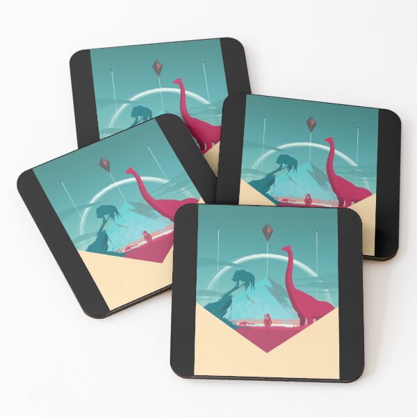 Item preview, No Man's Sky - Minimalist Travel Style - Video Game Art designed and sold by PopCultArcade.