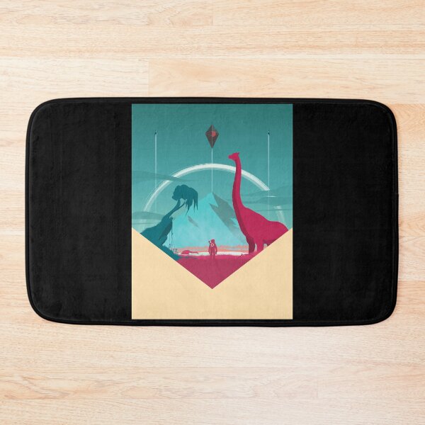 Item preview, No Man's Sky - Minimalist Travel Style - Video Game Art designed and sold by PopCultArcade.