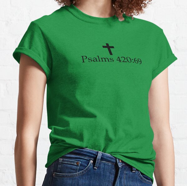 Vista previa del artículo con la obra «Salmos 420:69», diseñado y vendido por RossDillon.