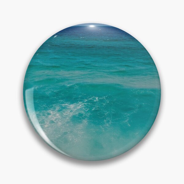 Item preview,  Turquoise Sea Waves, Sunny Day on the Bach designed and sold by WorldLandscapes.