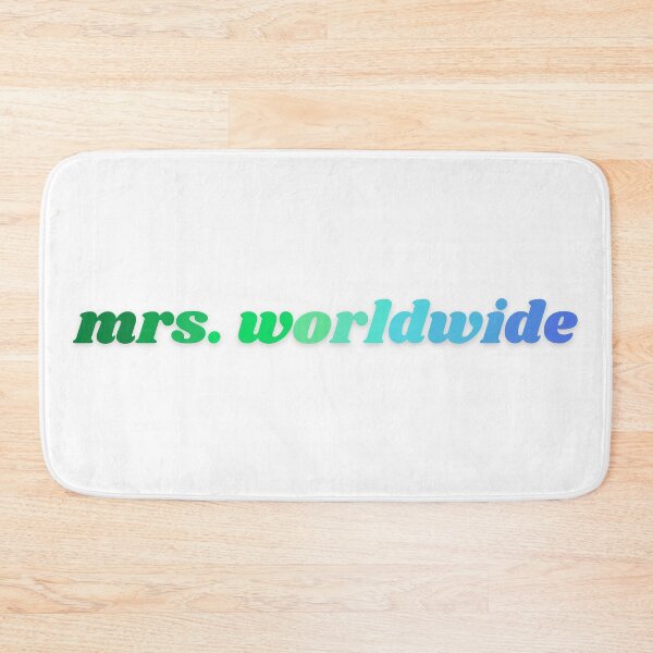 Item preview, mrs. worldwide gradient design designed and sold by ashcmille.