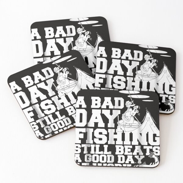Item preview, A Bad Day Fishing Still Beats A Good Day At Work Funny  designed and sold by Vanno1.