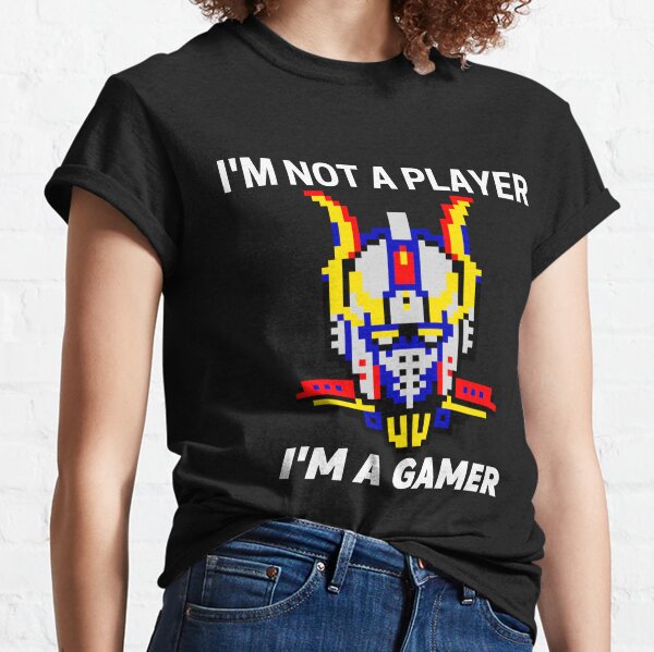 I Dont Mean to Be but Im a Gamer Gaming Womens Petite Cut T-Shirt