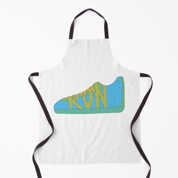 Item preview, Blue and Green Running Shoe Doodle designed and sold by klaireep.