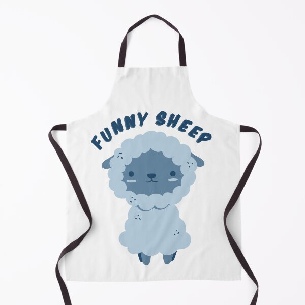 Item preview, blue kids funny sheep children blue gift cute cute design designed and sold by MeryemSpace.