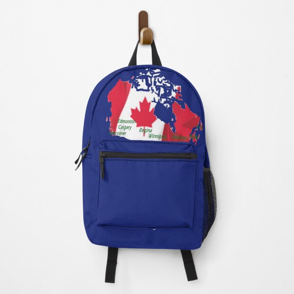 Item preview, map with the canadian flag designed and sold by nigejohn.