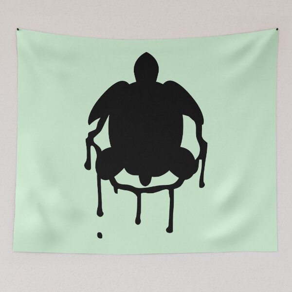 Item preview, Trippy Drippy Sea Turtle designed and sold by fontspree.