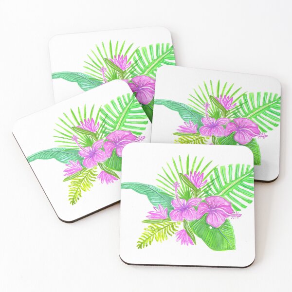 Item preview, Painted Pink Flowers designed and sold by DaniEdmunds.
