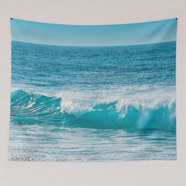Item preview, Blue Foamy Ocean Waves designed and sold by WorldLandscapes.