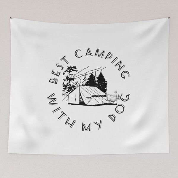 Item preview, Best Camping With My Dog designed and sold by Rulaly.