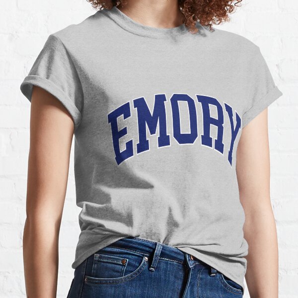 emory - emory university college font curved Classic T-Shirt