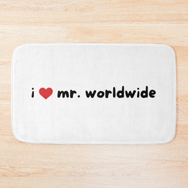 Item preview, I <3 mr. worldwide hot mom designs designed and sold by ashcmille.