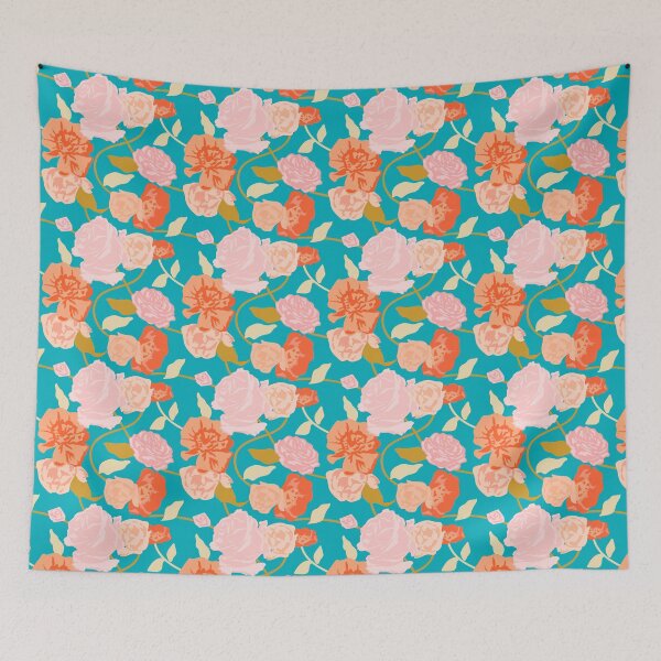 Item preview, Botanical Pink  designed and sold by Colourfultree INDIA.