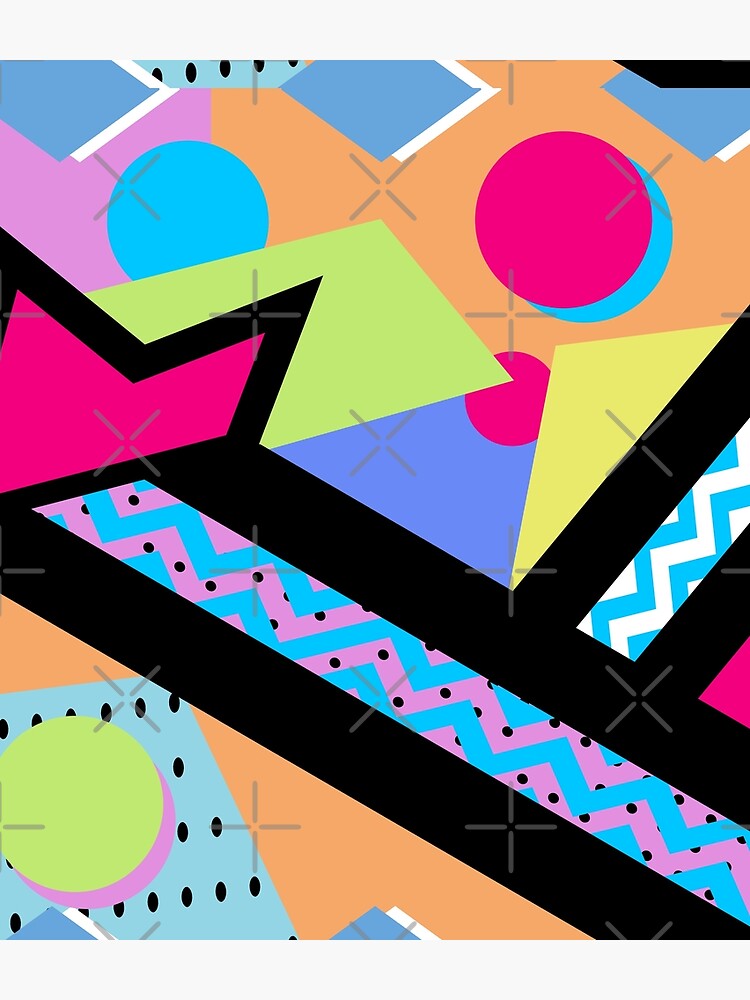 80s Memphis Design Pattern by stayrad