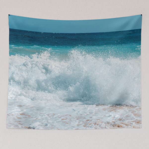 Item preview, Strong Sea Foamy Waves designed and sold by WorldLandscapes.