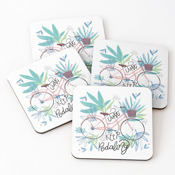 Item preview, Just Keep Pedaling designed and sold by Aleyna Hider.