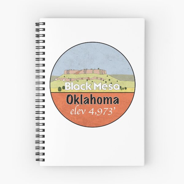 Item preview, Black Mesa Oklahoma - State Highpoint #23 designed and sold by PeakButtons.