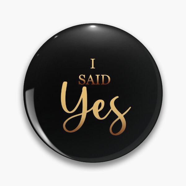 Item preview, I said Yes, Wedding Rehearsal, Bride Crew, Autumn Wedding designed and sold by DiensDesign.