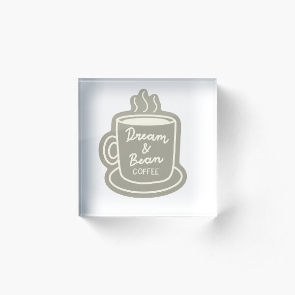 What If It's Us - Dream & Bean Acrylic Block