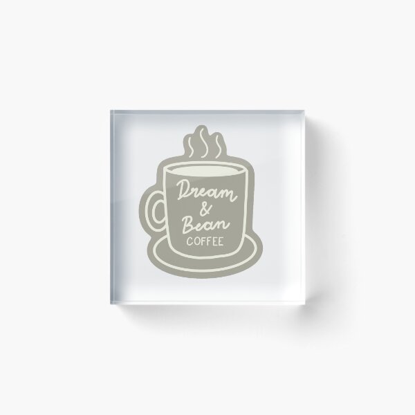 What If It's Us - Dream & Bean Acrylic Block