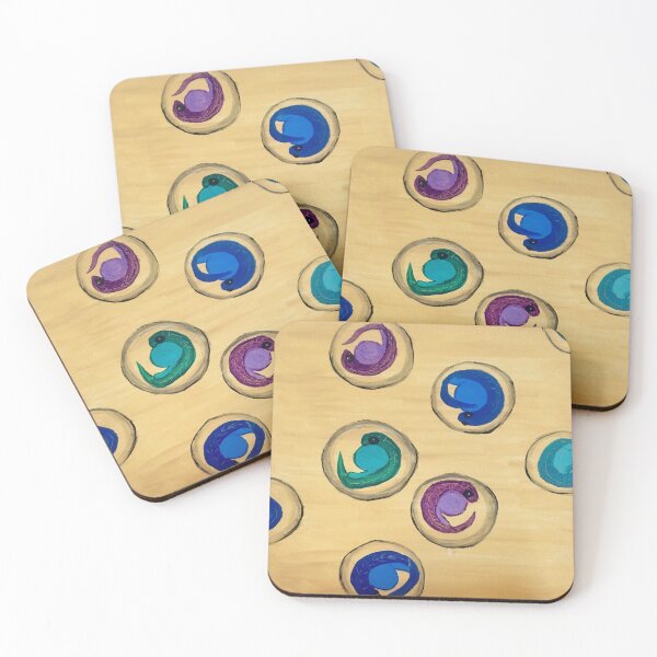 Item preview, Colorful zebrafish embryos designed and sold by alexandglia.