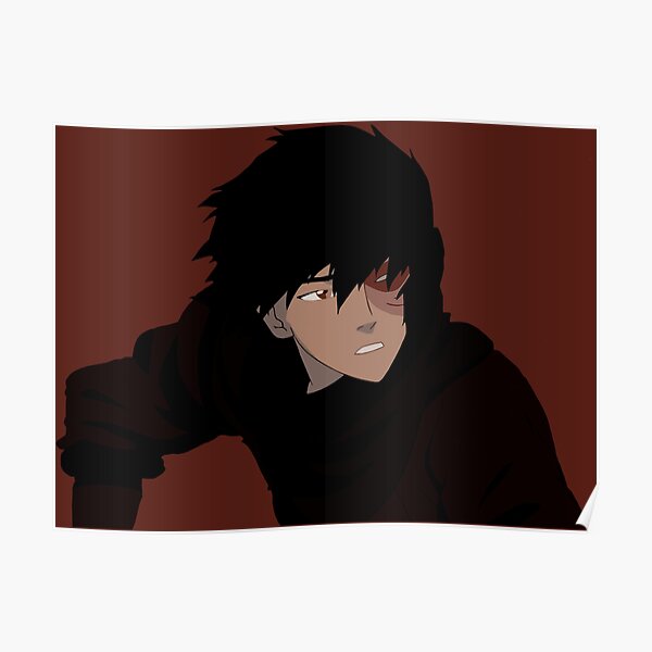 Brooding Zuko Poster By Jsmcdoodles Redbubble