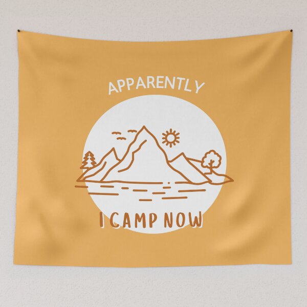 Item preview, Apparently I Camp Now designed and sold by spelina.