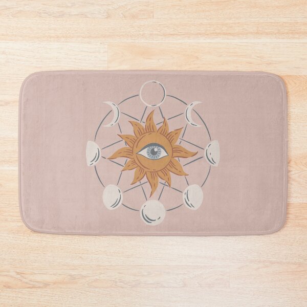 Item preview, Moon Phases with Sun and Evil Eye designed and sold by joannaseiter.