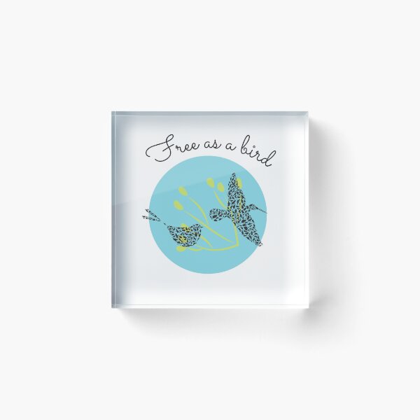 Item preview, FREE AS A BIRD designed and sold by loughary2020.