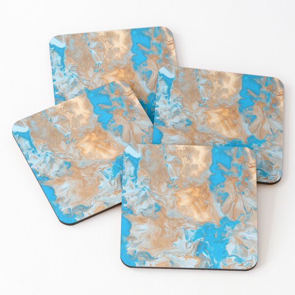 Item preview, Golden Blue Acrylic designed and sold by FreedomUniverse.