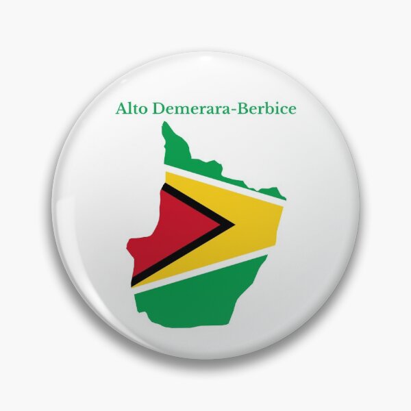 Item preview, Upper Demerara-Berbice Region Map Design, Guyana. designed and sold by marosharaf.