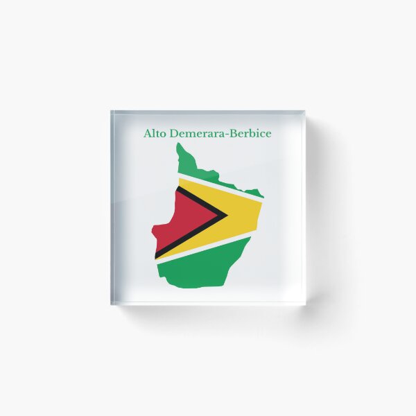 Item preview, Upper Demerara-Berbice Region Map Design, Guyana. designed and sold by marosharaf.