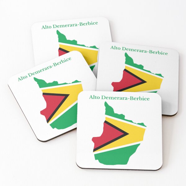 Item preview, Upper Demerara-Berbice Region Map Design, Guyana. designed and sold by marosharaf.