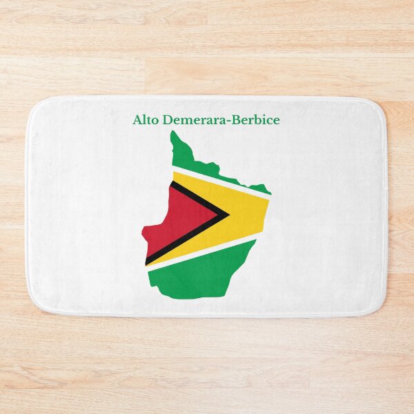 Item preview, Upper Demerara-Berbice Region Map Design, Guyana. designed and sold by marosharaf.
