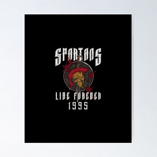 Item preview, Spartans Live Forever 1995 - Greek Birthday designed and sold by anziehend.