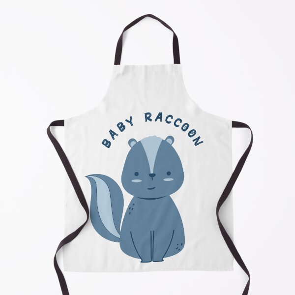 Item preview, blue kids blue children raccoon design cute gift baby animal designed and sold by MeryemSpace.