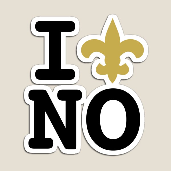 New Orleans Saints Vinyl Magnet