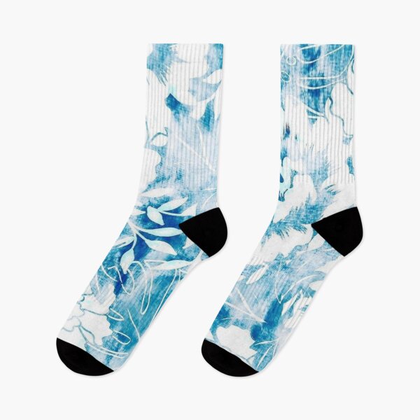 Item preview, Blue/White Flowers designed and sold by Kirasstore.