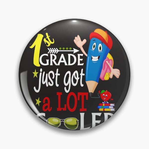 Item preview, 1st Grade Just Got a Lot Cooler Awesome Student Teacher designed and sold by GINIART.