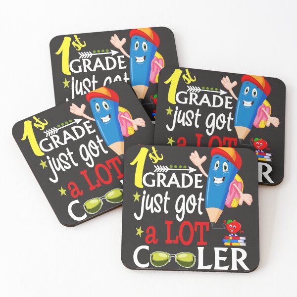 Item preview, 1st Grade Just Got a Lot Cooler Awesome Student Teacher designed and sold by GINIART.