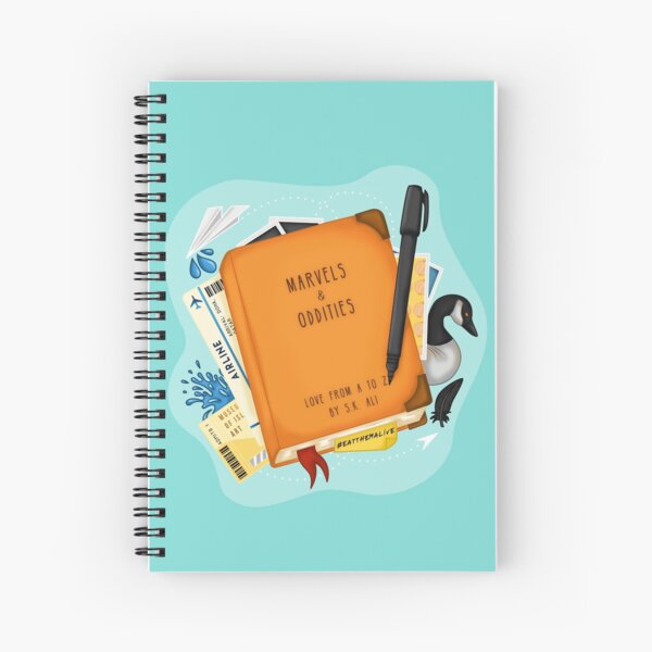 Love From A to Z | Marvels & Oddities Spiral Notebook