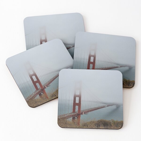 Item preview, Golden Gate Bridge in Fog designed and sold by dagutierrez217.