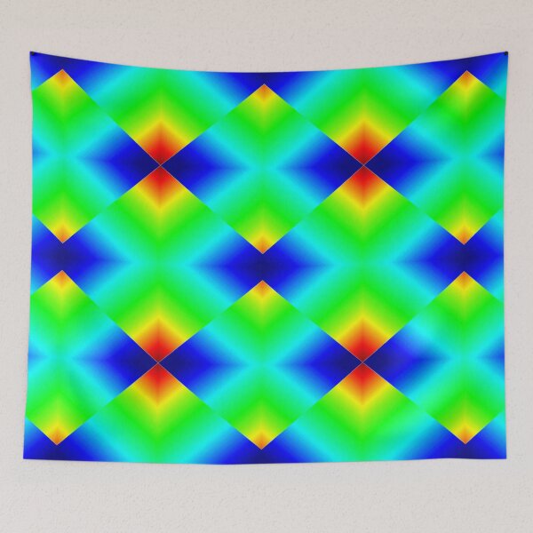 Item preview, Colorful Diamond Abstract Pattern designed and sold by FreedomUniverse.