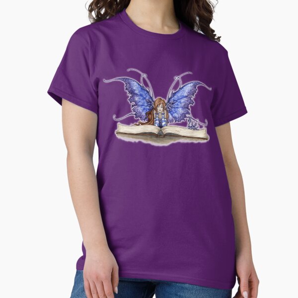Bookworm Book Fairy Classic T-Shirt