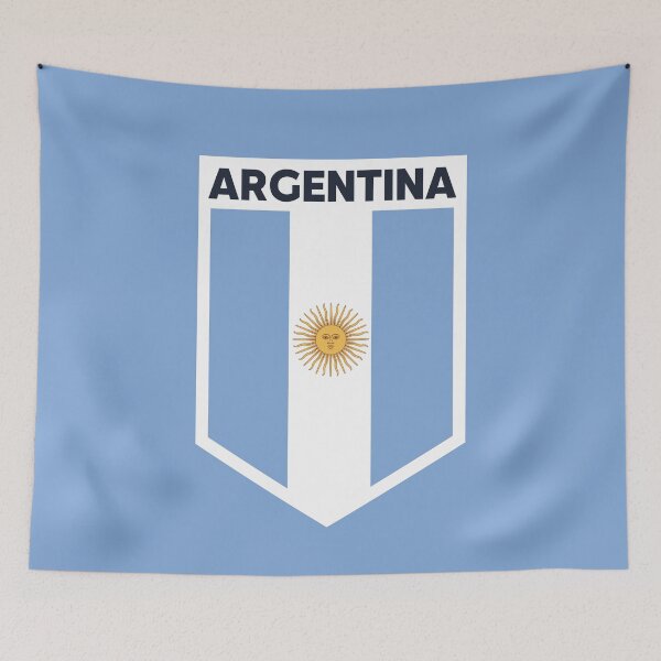 Item preview, Argentina Flag Emblem designed and sold by SLAG-Creative.