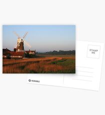 Cley Windmill at Dawn Postcards