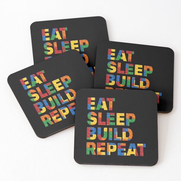 Item preview, Eat, Sleep, Build, Repeat designed and sold by nando270.
