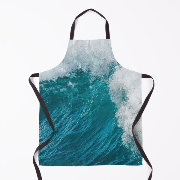 Item preview, Strong Blue Breaking Sea Foamy Waves designed and sold by WorldLandscapes.